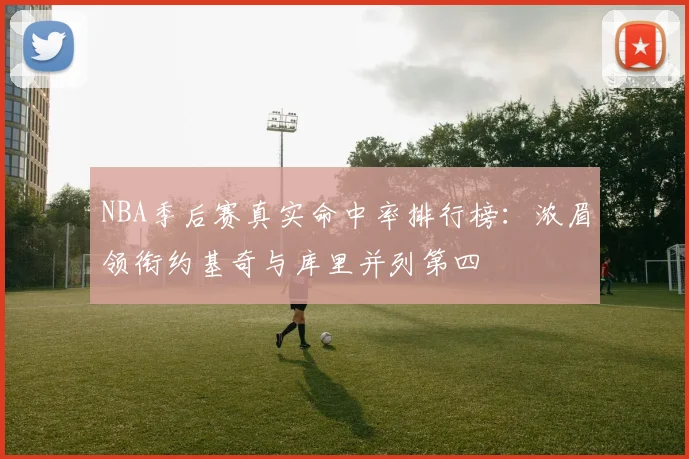NBA季后赛真实命中率排行榜：浓眉领衔约基奇与库里并列第四